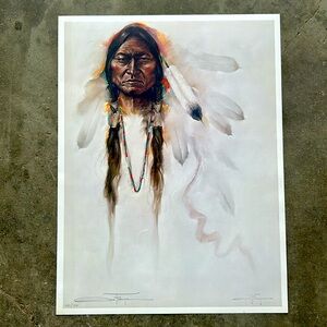 Sitting Bull by Ozz Franca